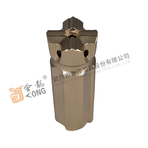 易返式十字形螺紋釬頭