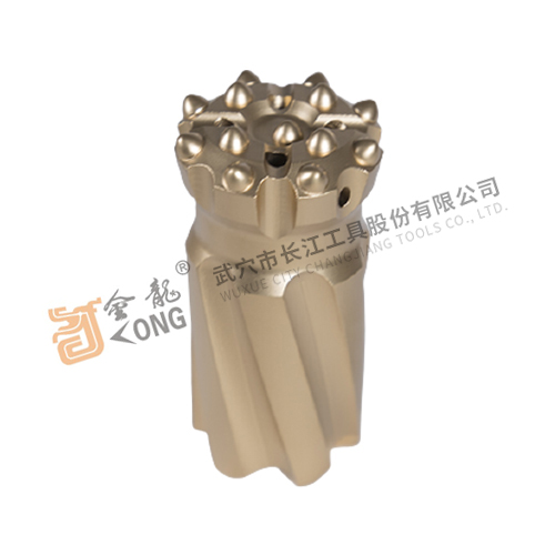 凹芯易返式螺紋球齒釬